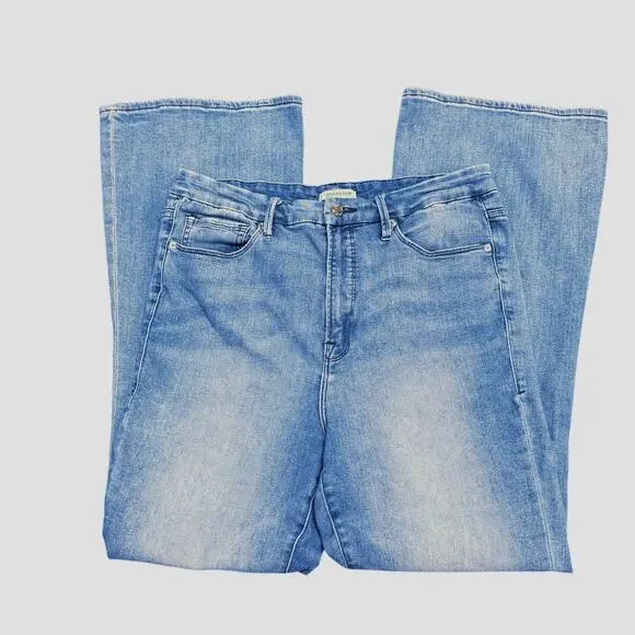 Good American Good Flare Jeans EUC - Picture 6 of 7